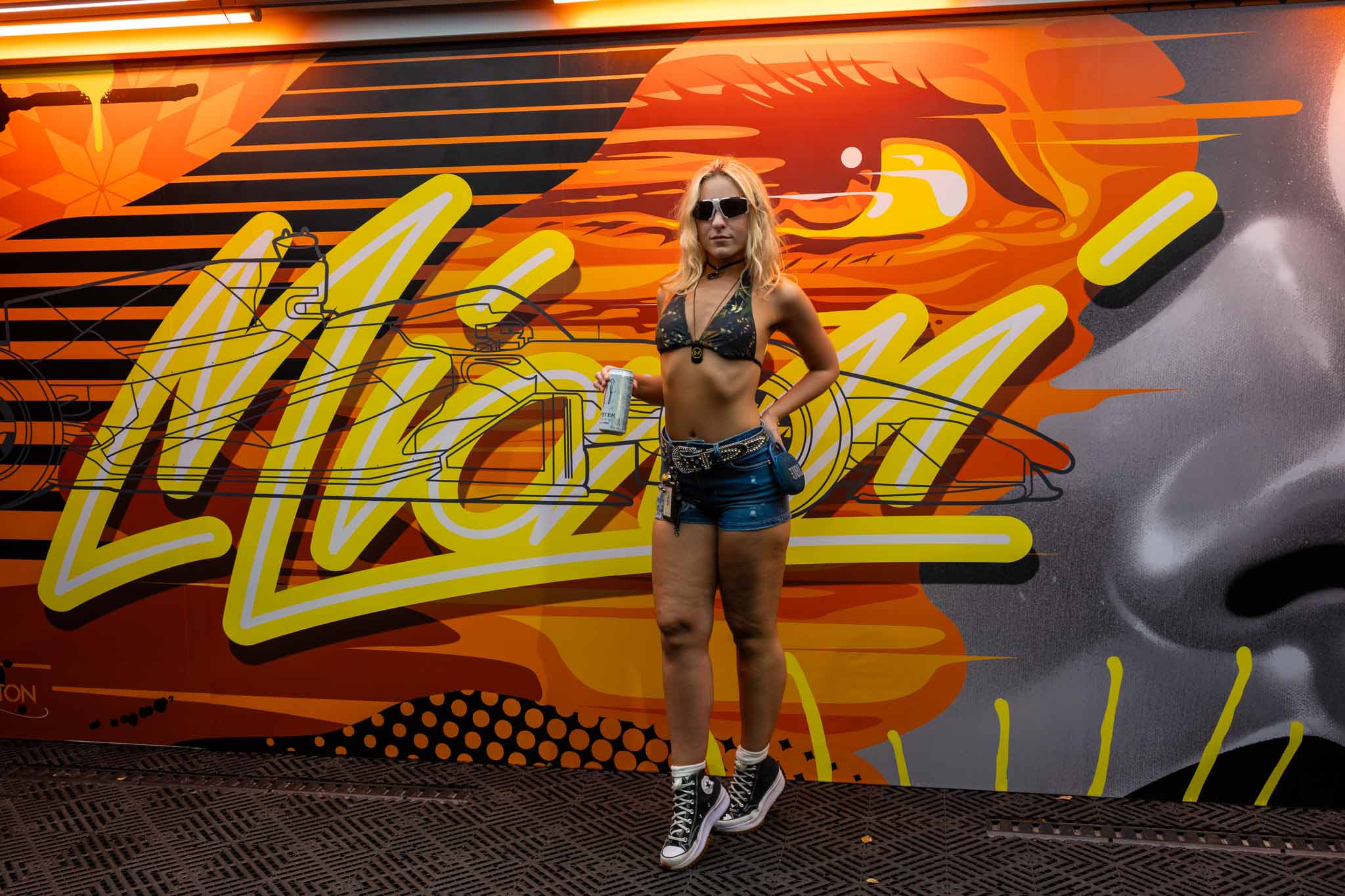 Tristan Eaton x McLaren Racing - Miami GP