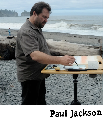 Artist with Signature