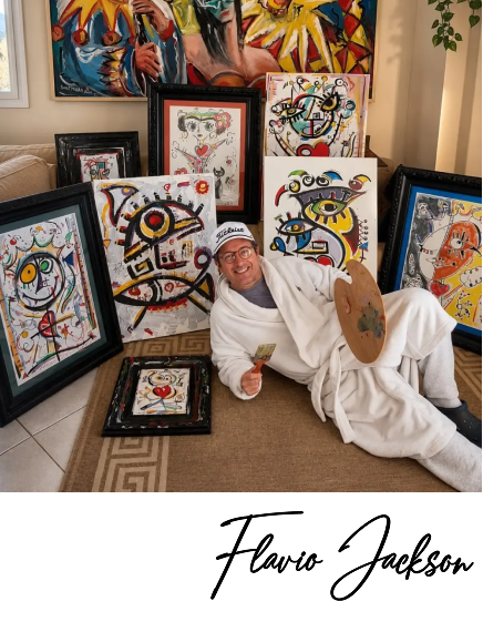 Artist with Signature
