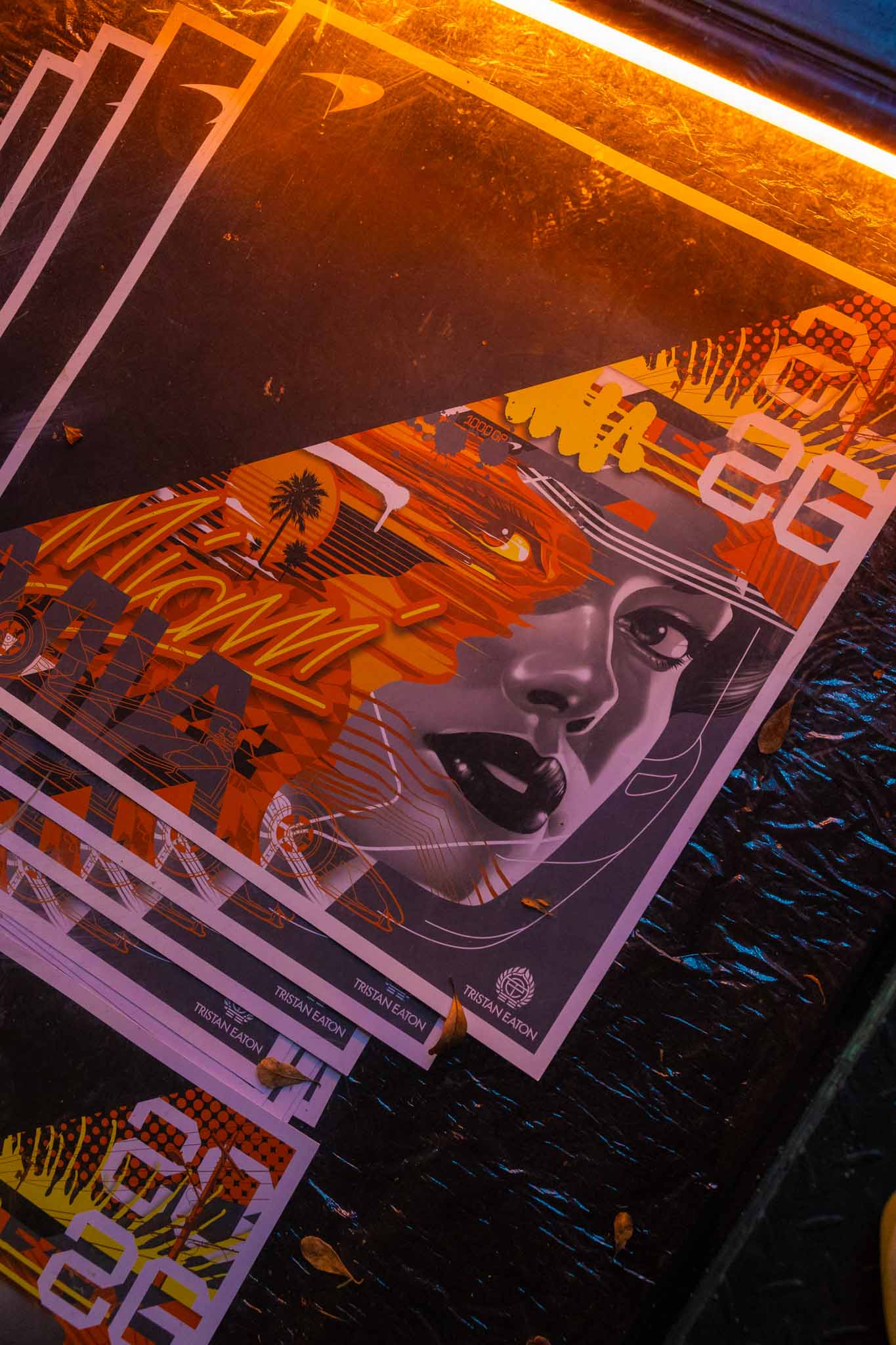 Tristan Eaton x McLaren Racing - Miami GP