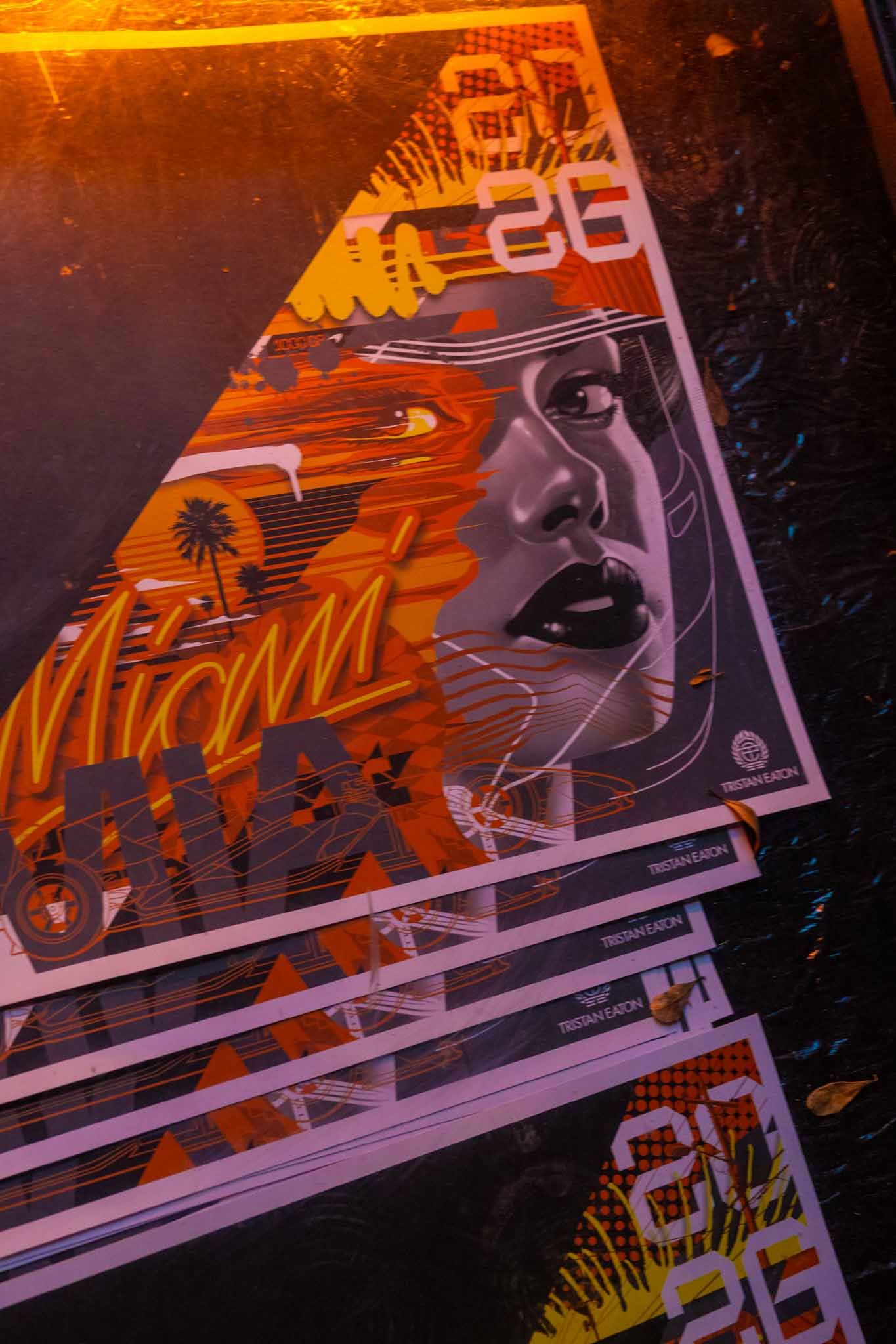Tristan Eaton x McLaren Racing - Miami GP
