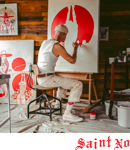 Artist with Signature