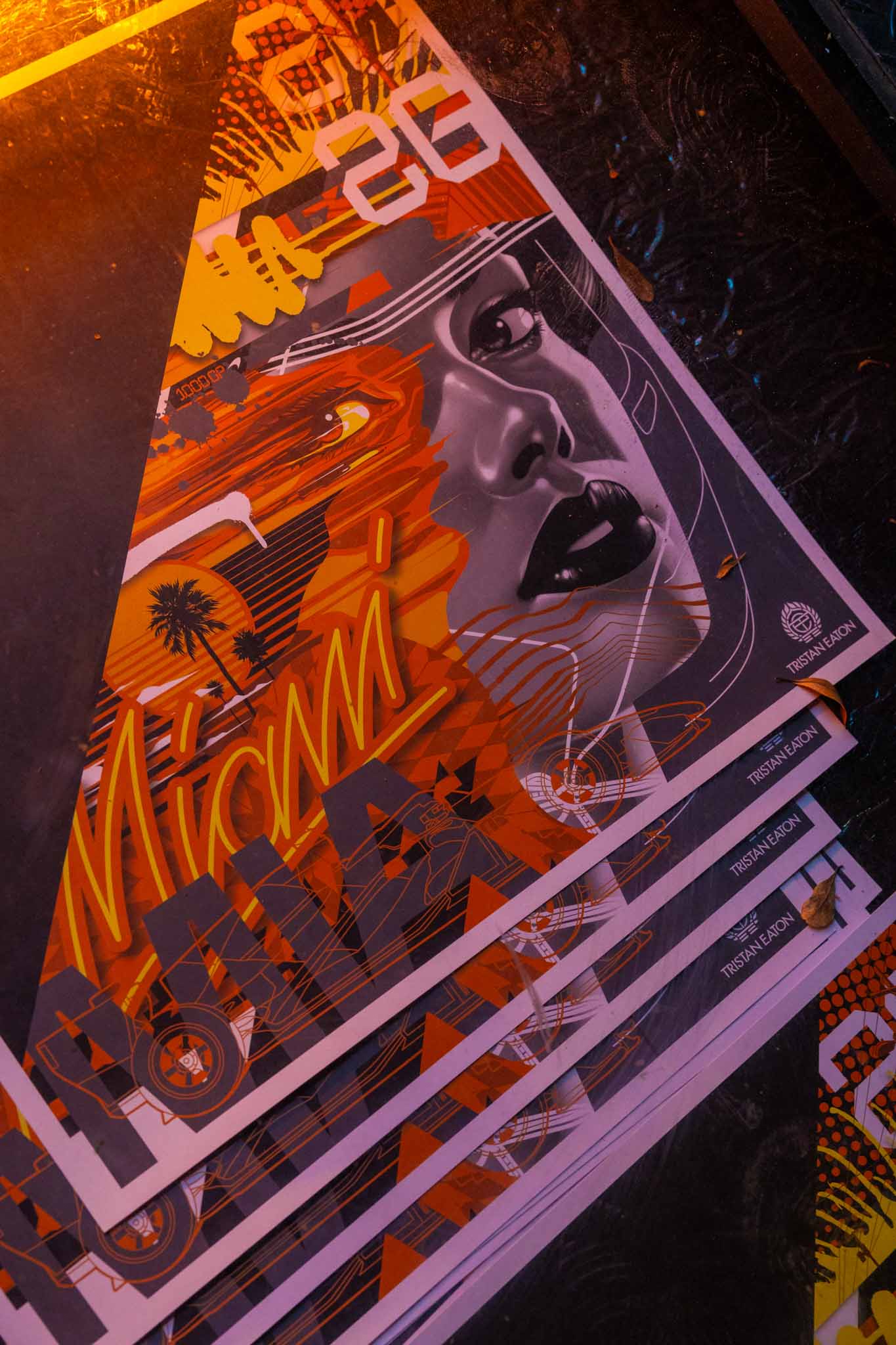Tristan Eaton x McLaren Racing - Miami GP