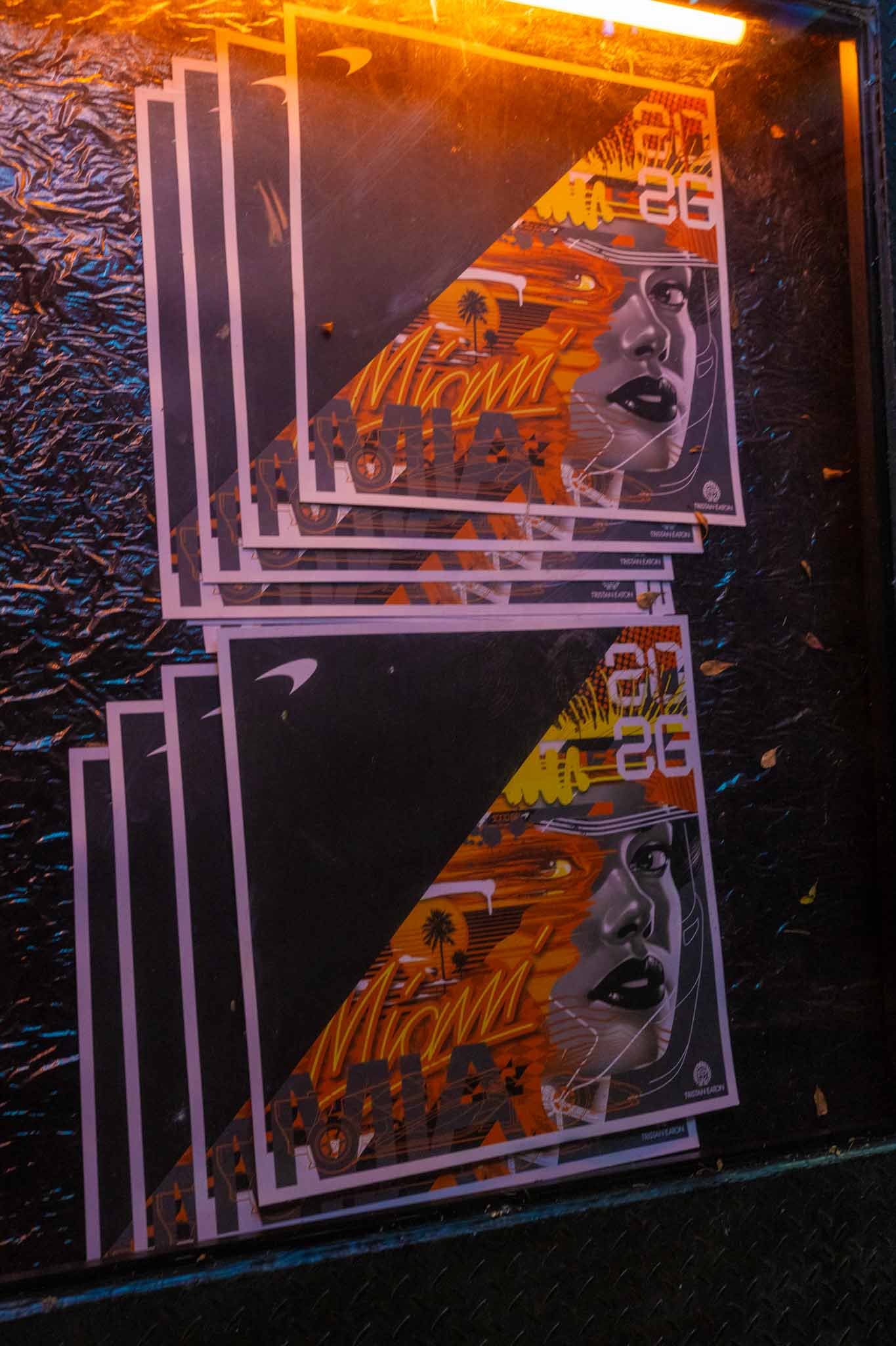 Tristan Eaton x McLaren Racing - Miami GP